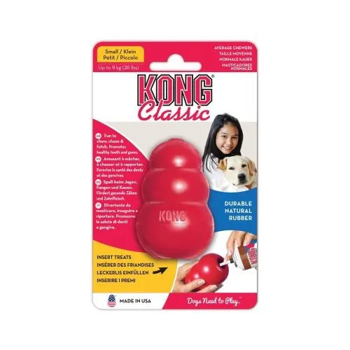 KONG Classic Dog Toy Red Small