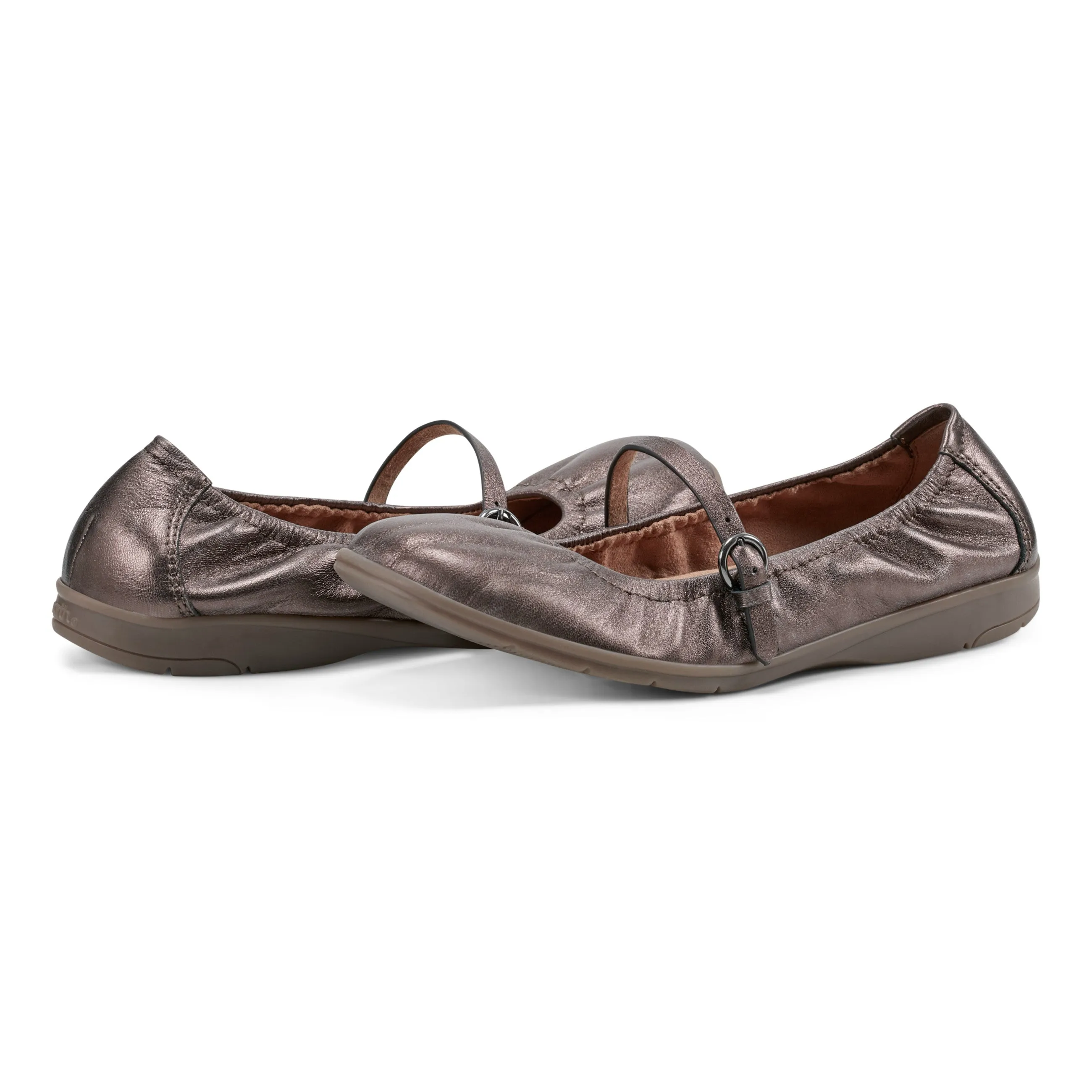 Korvino Almond Toe Casual Ballet Flats