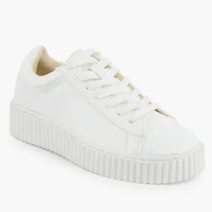 Lace Up Flatform Creeper