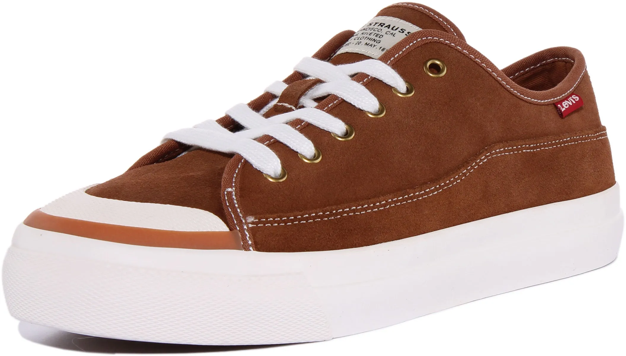 Levi's Square Low In Brown For Men