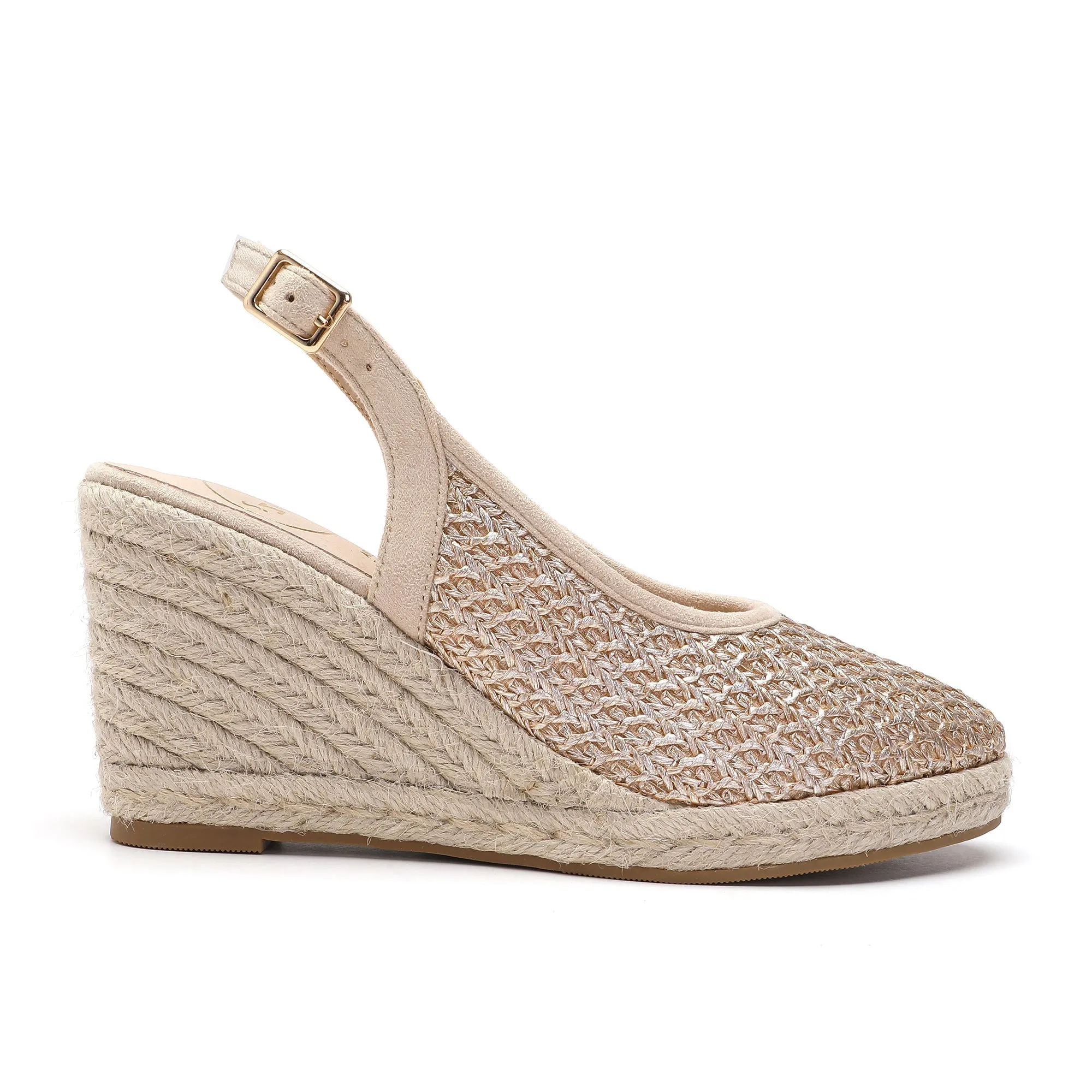 Marilyn Gold Espadrilles