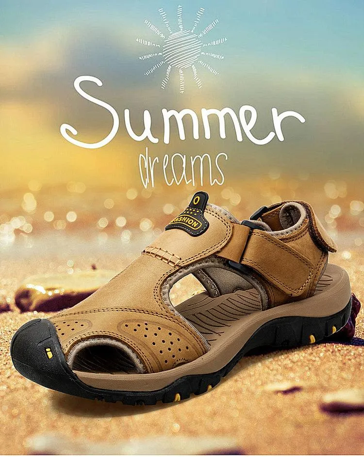 Men Summer Shoes Breathable Casual Beach Hiking Sandals