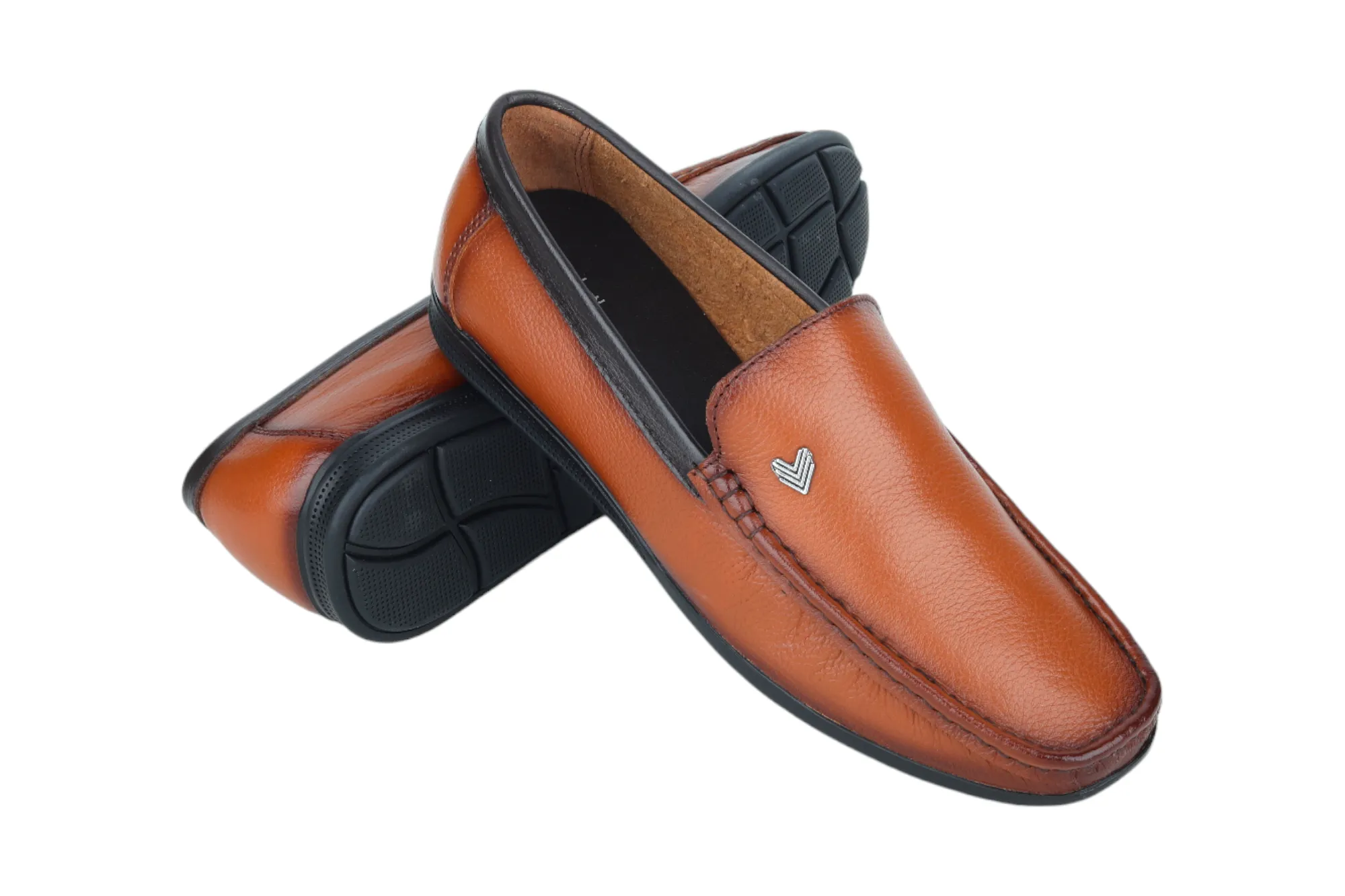 Mens Leather Loafer Shoe 910705