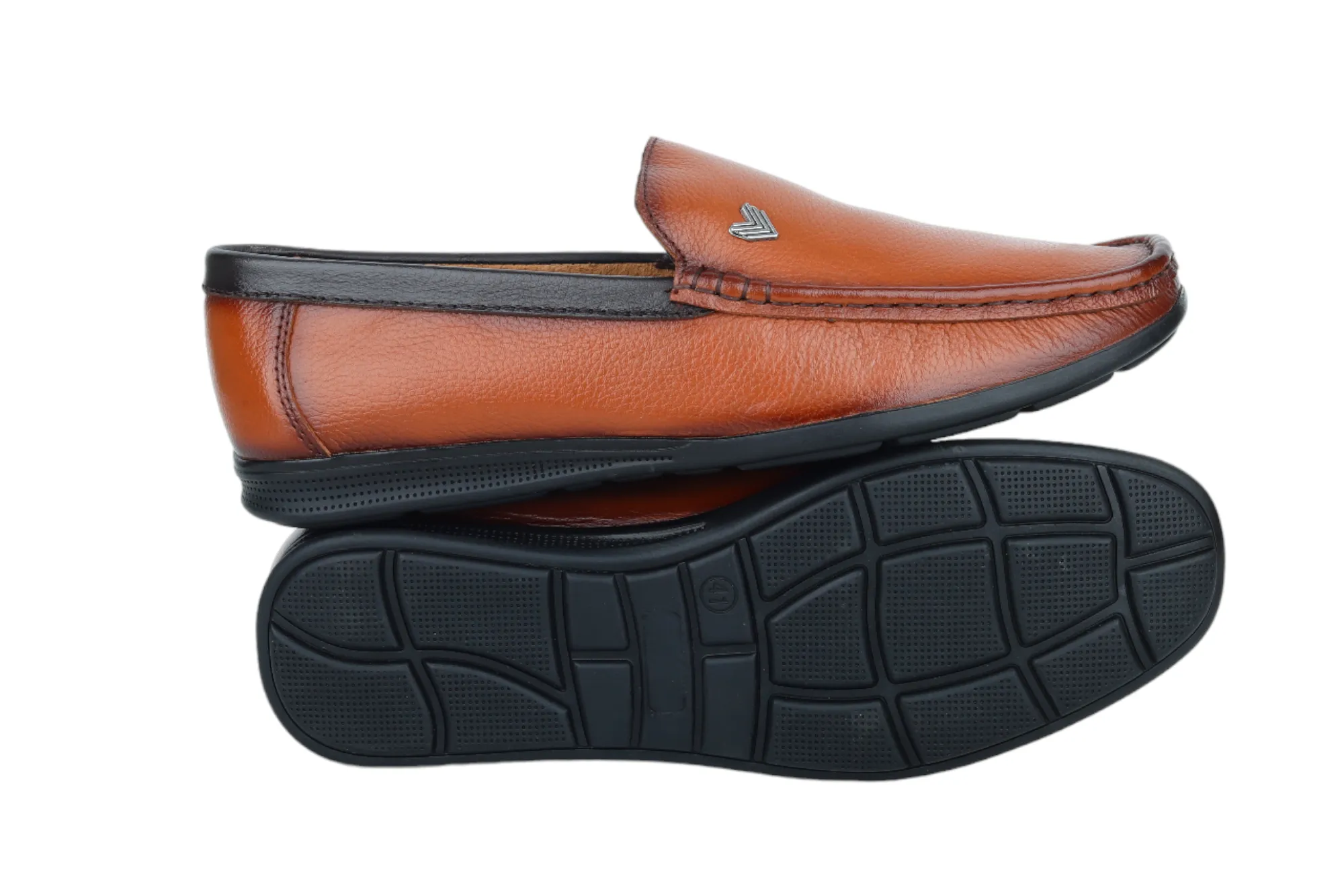 Mens Leather Loafer Shoe 910705