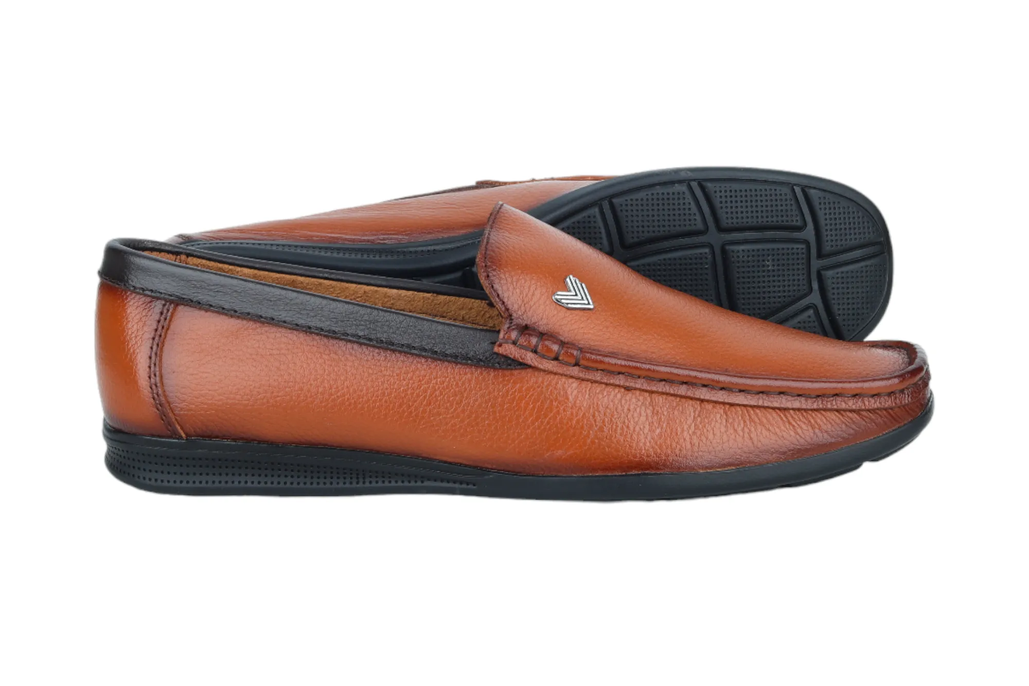 Mens Leather Loafer Shoe 910705