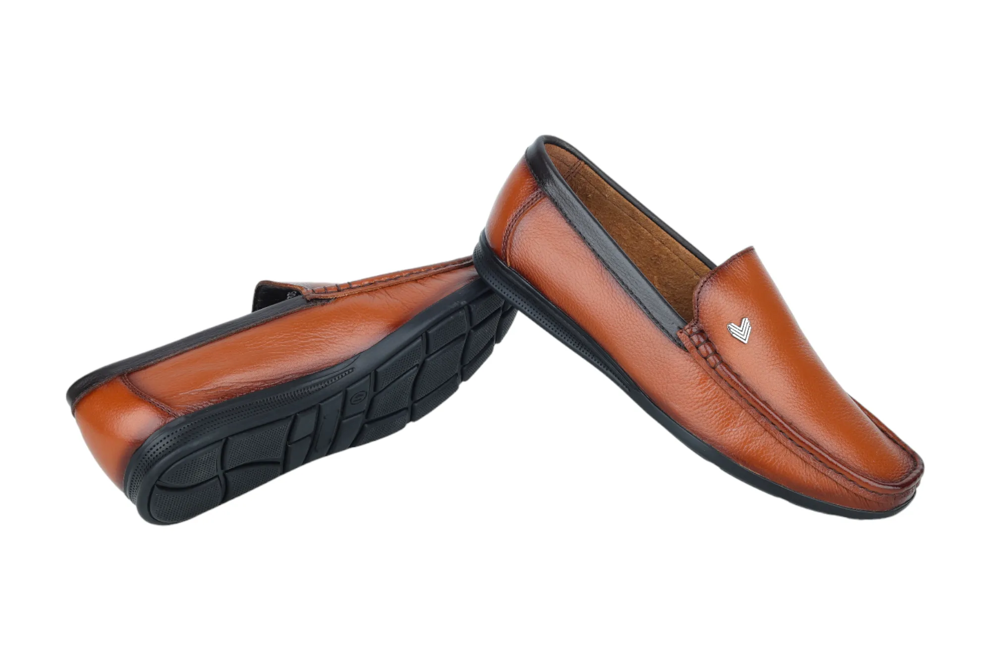 Mens Leather Loafer Shoe 910705