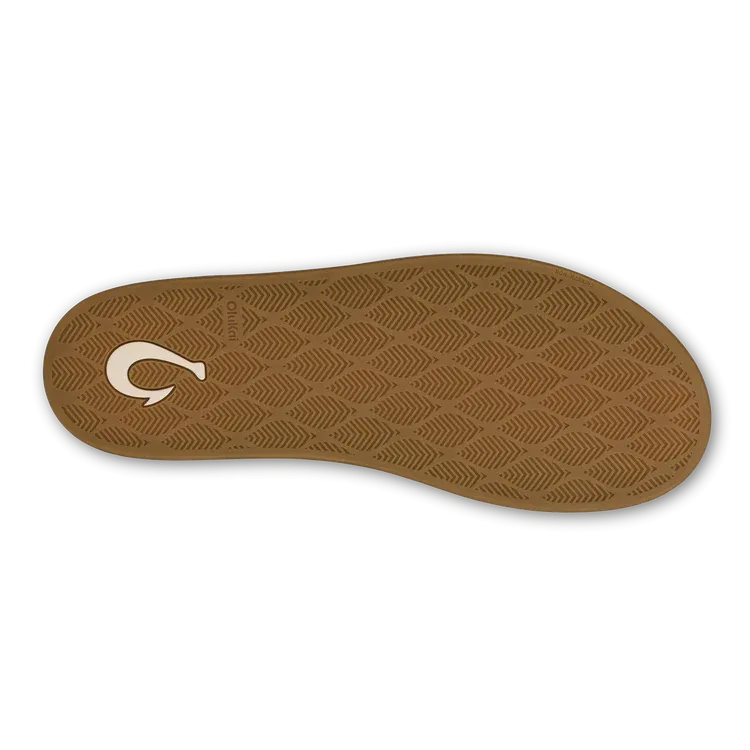 Men's Olukai Hamani Leather Mules Color: Toffee / Tan