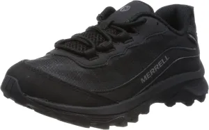 Moab Speed Low Waterproof Merrell Hiking Shoes, Triple Black