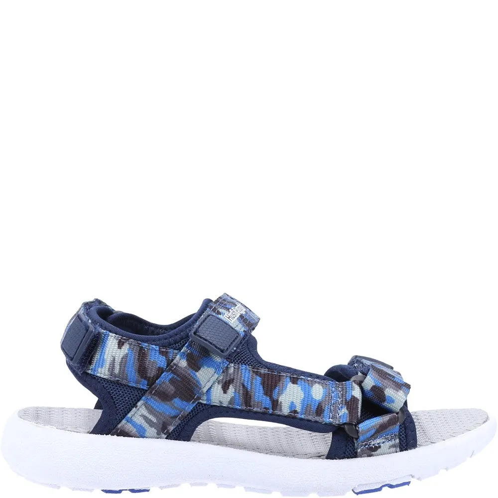 Navy Miles Quarter Strap Junior Sandals