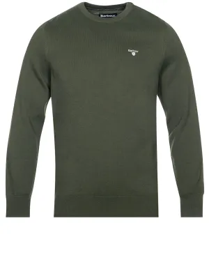 Organic Crew Jumper Olive