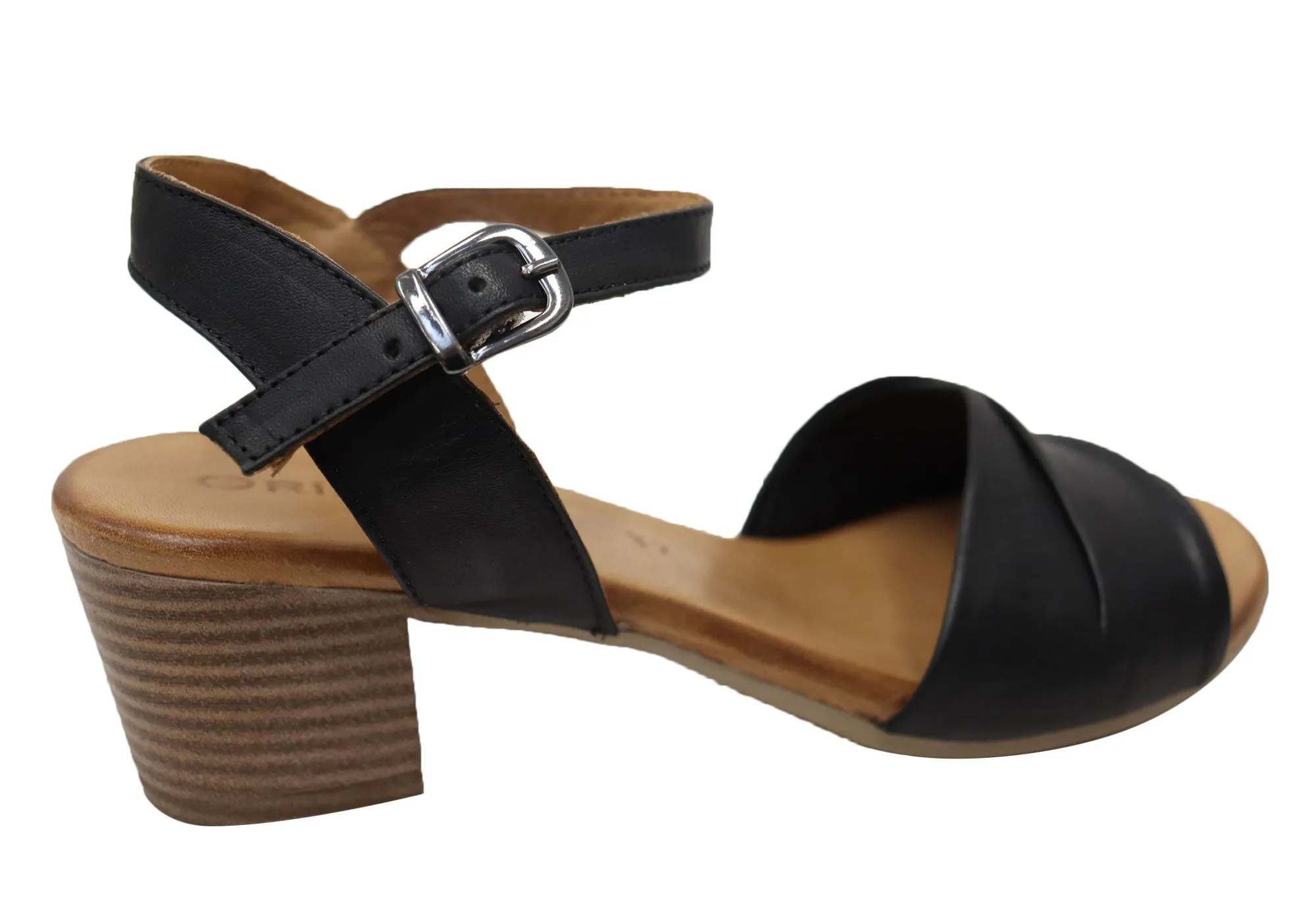 Orizonte Brooklen Womens Comfortable European Leather Sandals