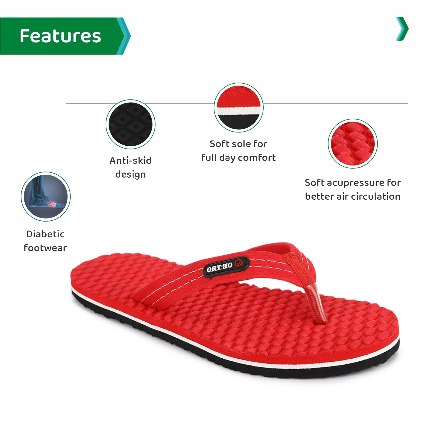 ORTHO JOY doctor Slipper | Comfortable Ortho ladies Slipper