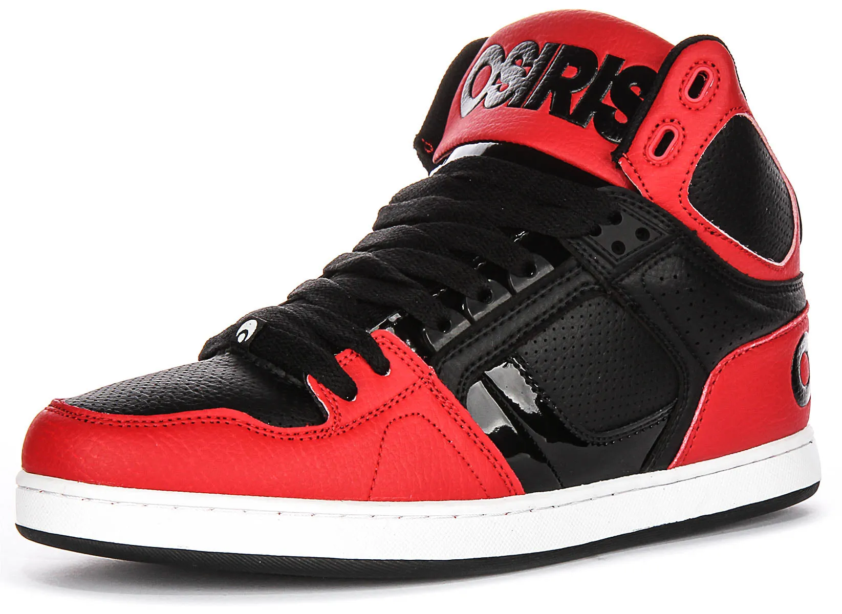 Osiris NYC 83 Clk In Red Black For Men