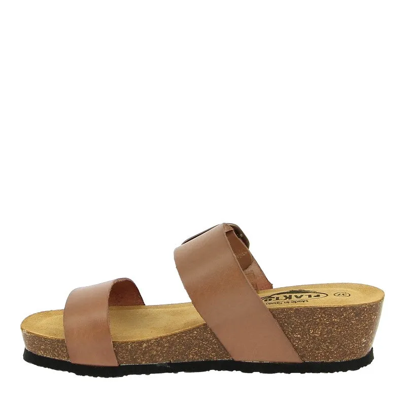 Plakton 823004 Tan Wedge Slide