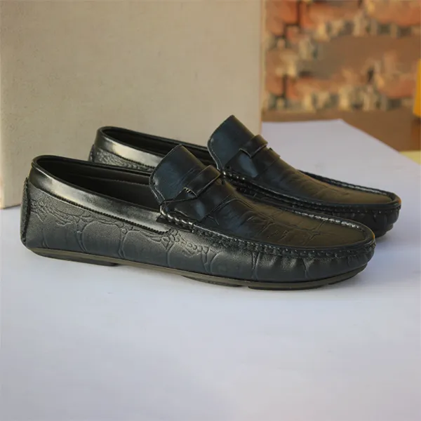 Plan Casual Black Loafer for men