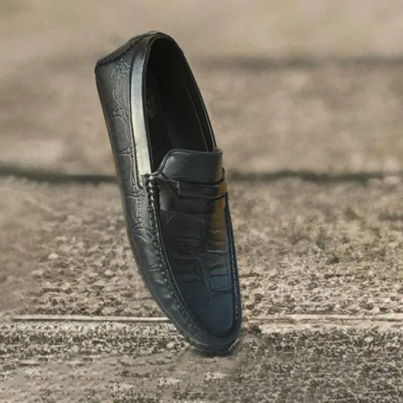 Plan Casual Black Loafer for men