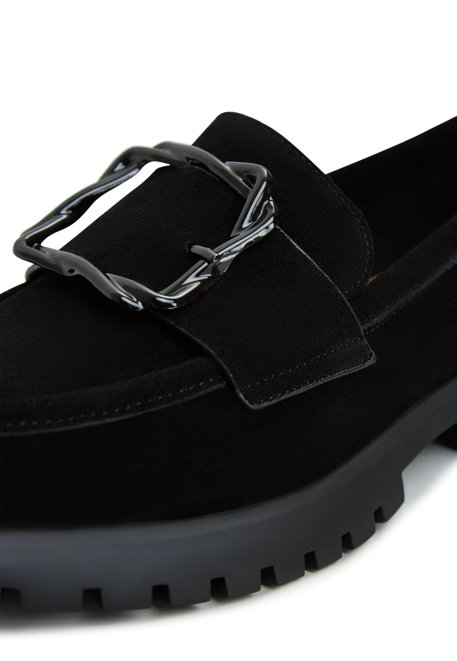 Platform Loafers Jenny - Black