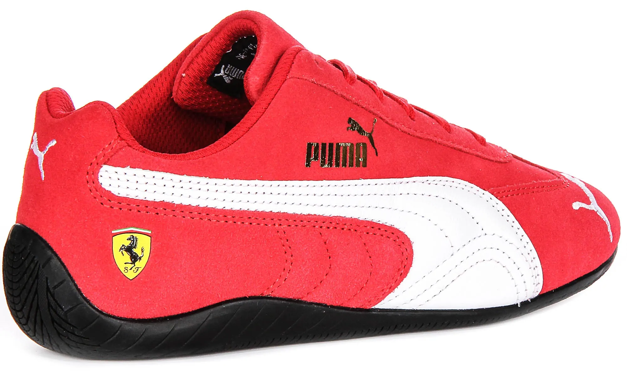 Puma X Ferrari Speedcat In Red White For