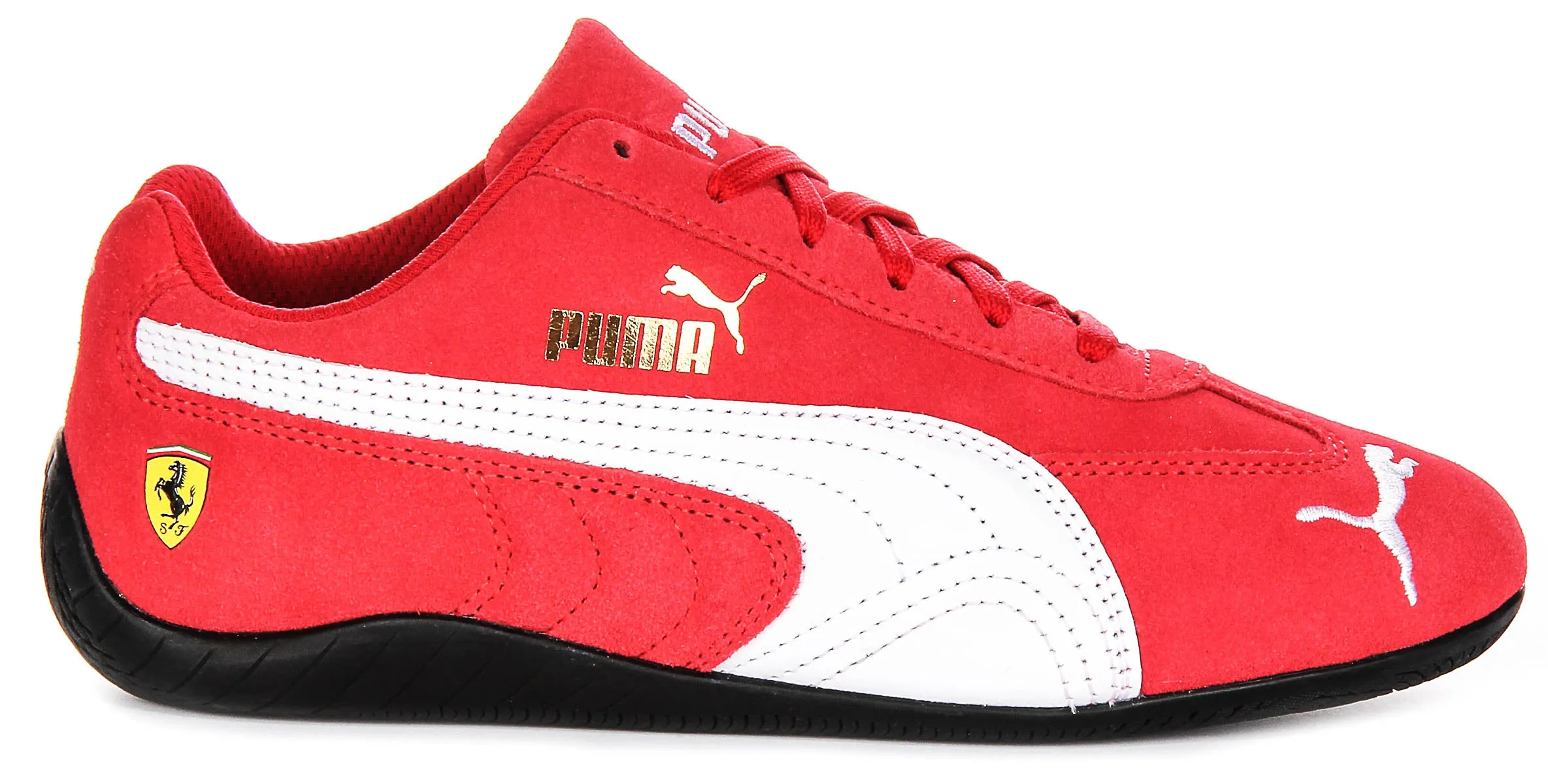 Puma X Ferrari Speedcat In Red White For