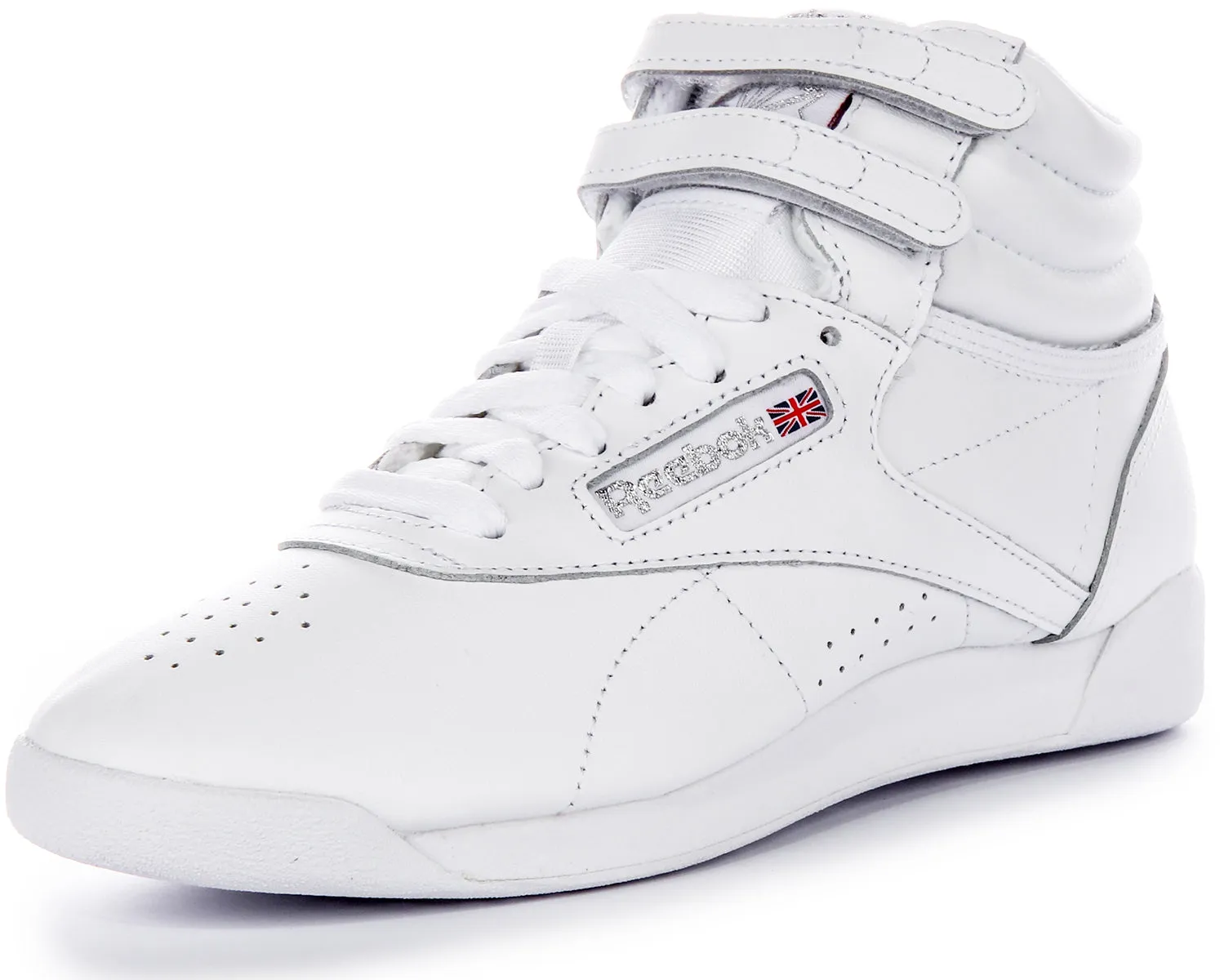 Reebok Freestyle Hi In White For Women