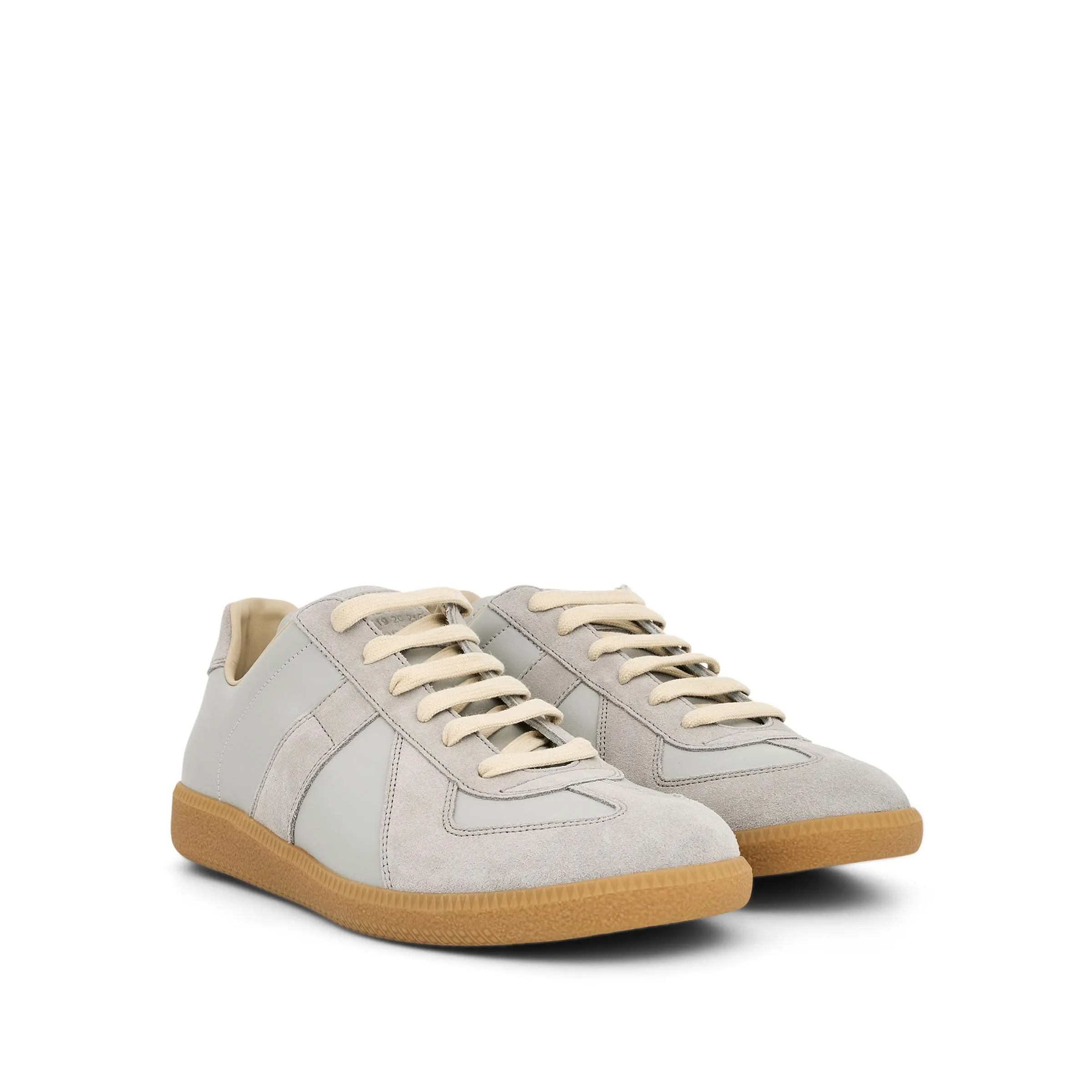 Replica Leather Sneaker in Anisette