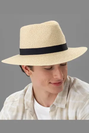 Rigon Apache Unisex Fedora - Beige