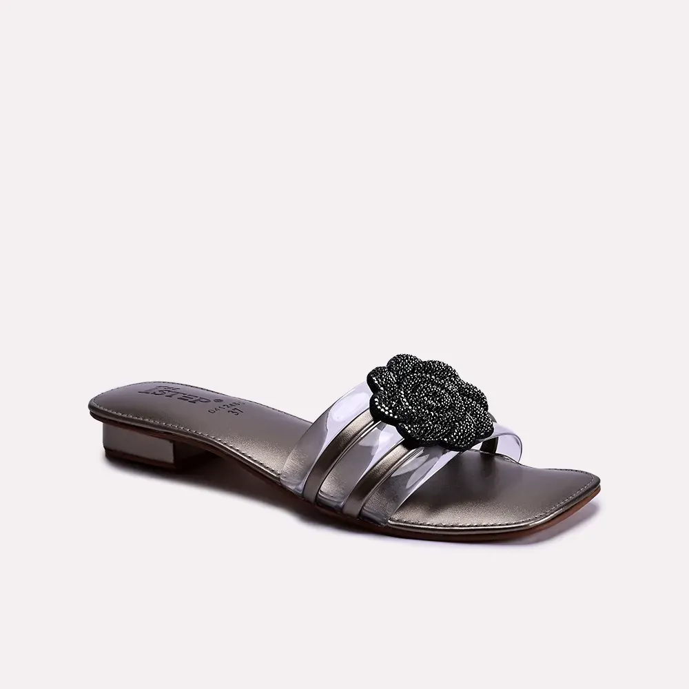 Ruby Gray Fancy Slippers 0412465