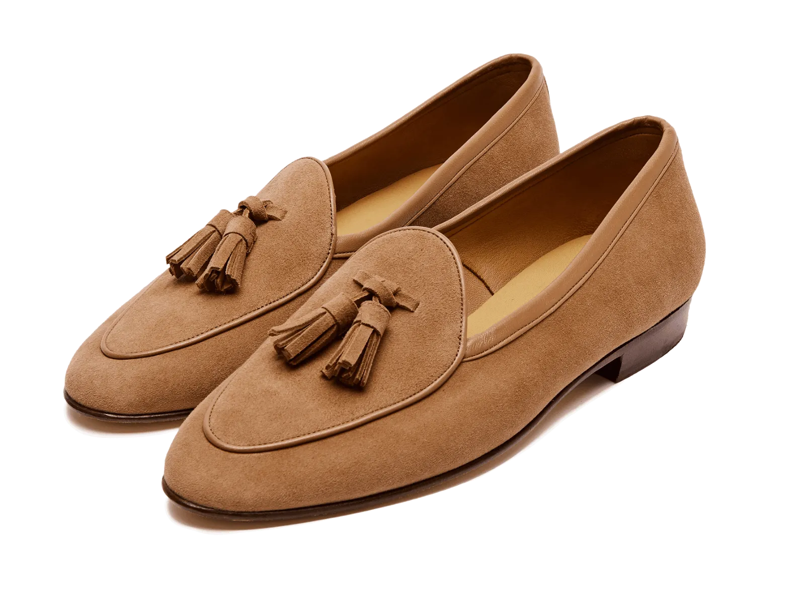 Sagan Classic Tassel Loafers in Alezan Asteria Suede