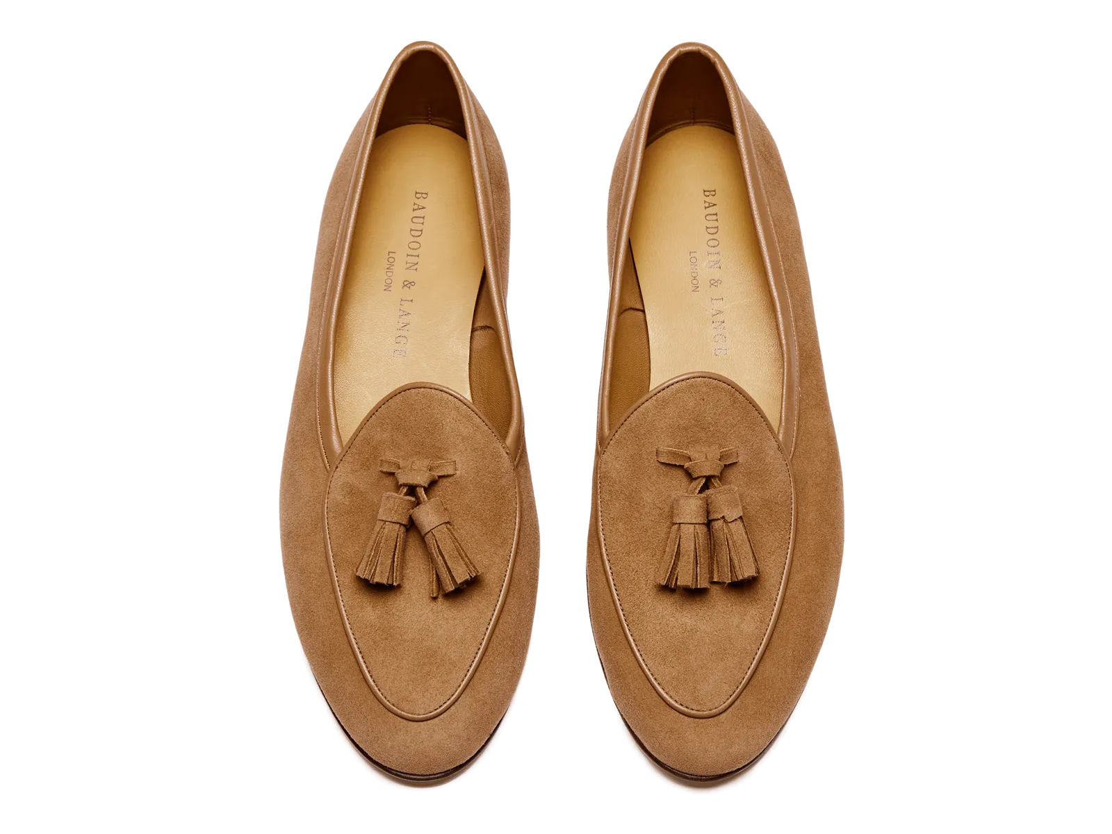 Sagan Classic Tassel Loafers in Alezan Asteria Suede