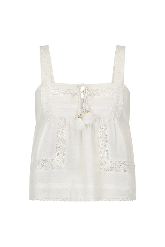 Serendipity Lace Cami - Jasmine