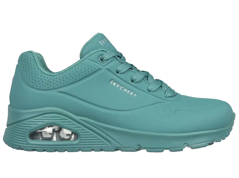 Skechers Womens Trainer Uno Stand On Air Teal