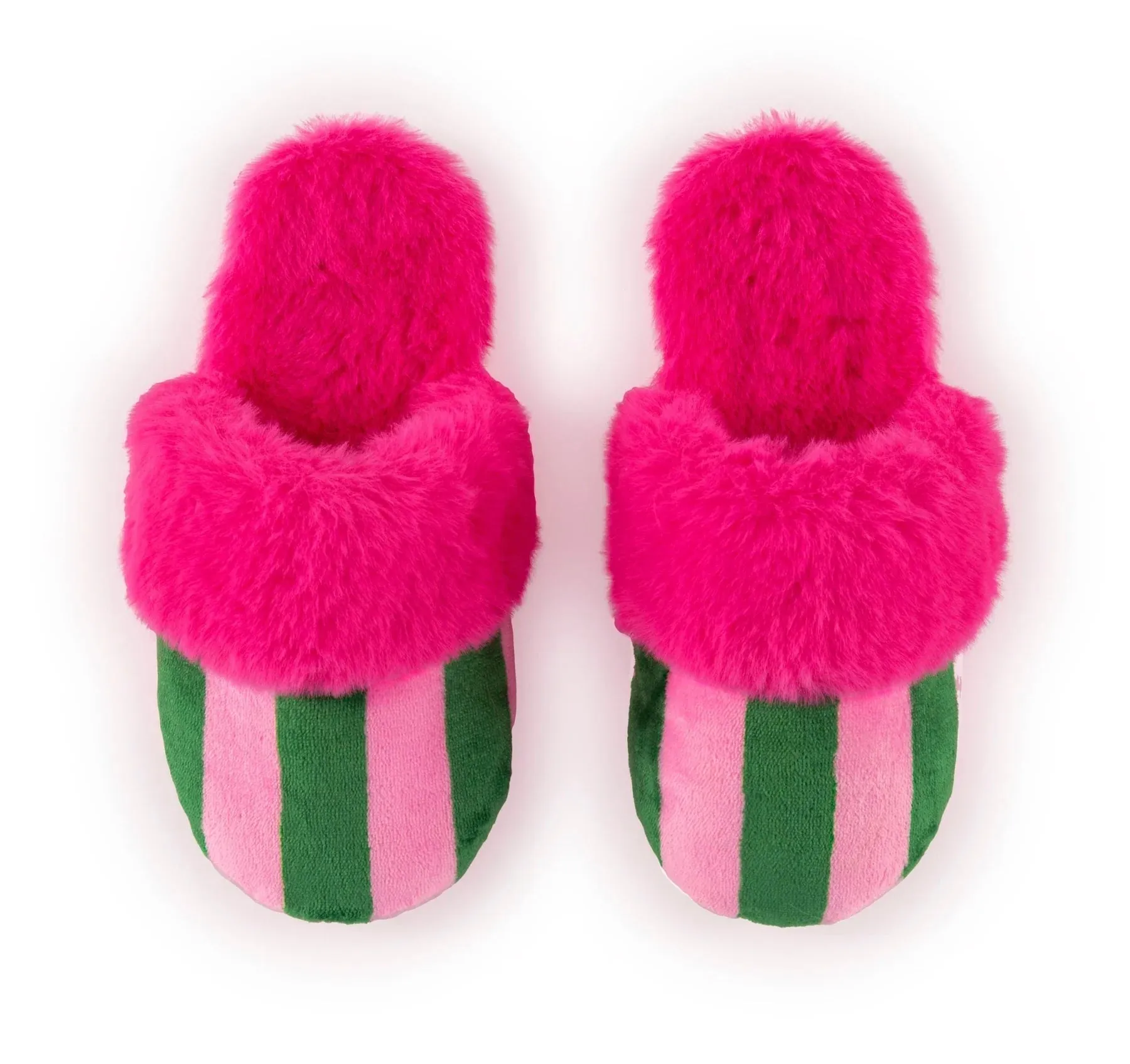 Slippers - Felicity Stripe - Pink