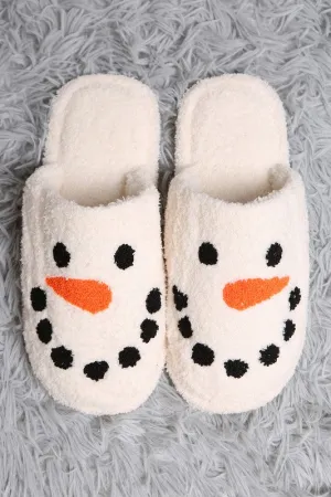 Snowman ⛄️ Print Soft Home Indoor Floor Slippers