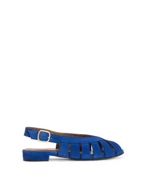 Sophie 20 Calf suede Electric blue