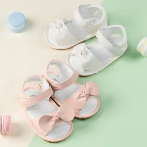 Summer baby bow anti slip breathable sandals Wholesale Children Shoes