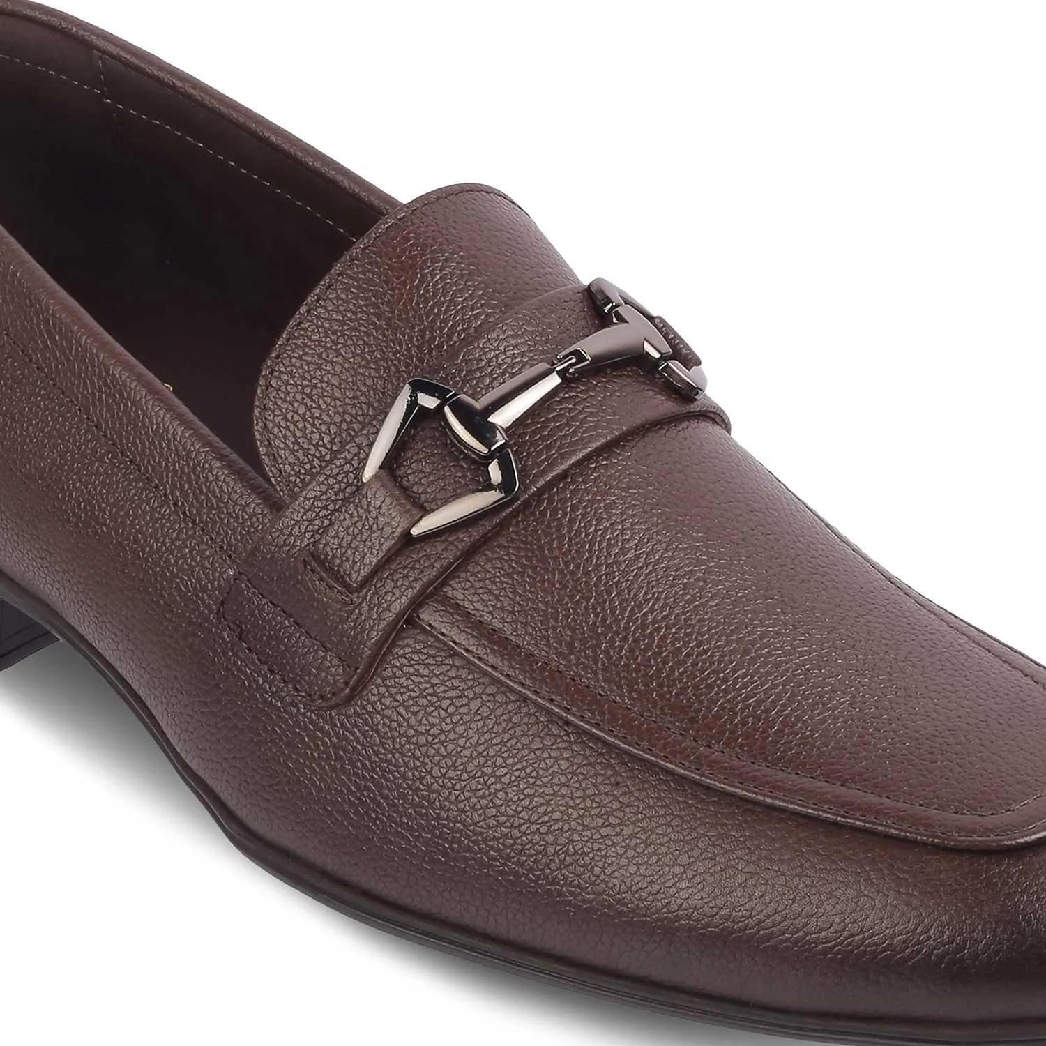 The Bremen Brown Men's Leather Loafers Tresmode