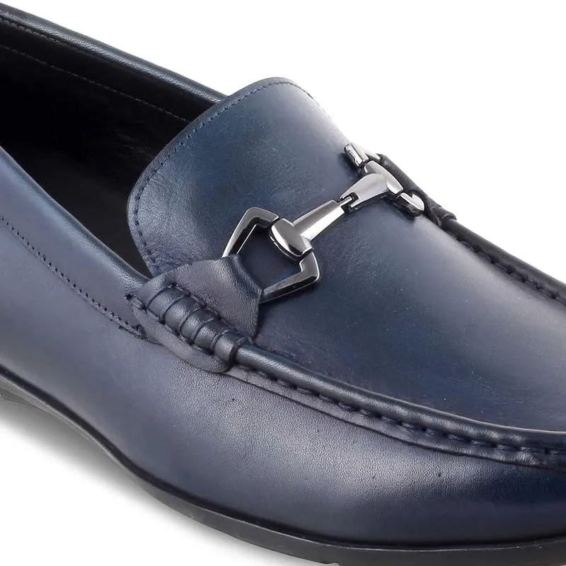 tresmode 231-RHODES Blue Loafers for Mens EU/41, UK/7