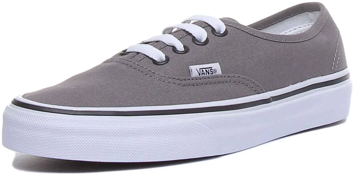 Vans Classic Authentic In Pewter For Women