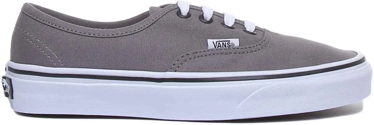 Vans Classic Authentic In Pewter For Women