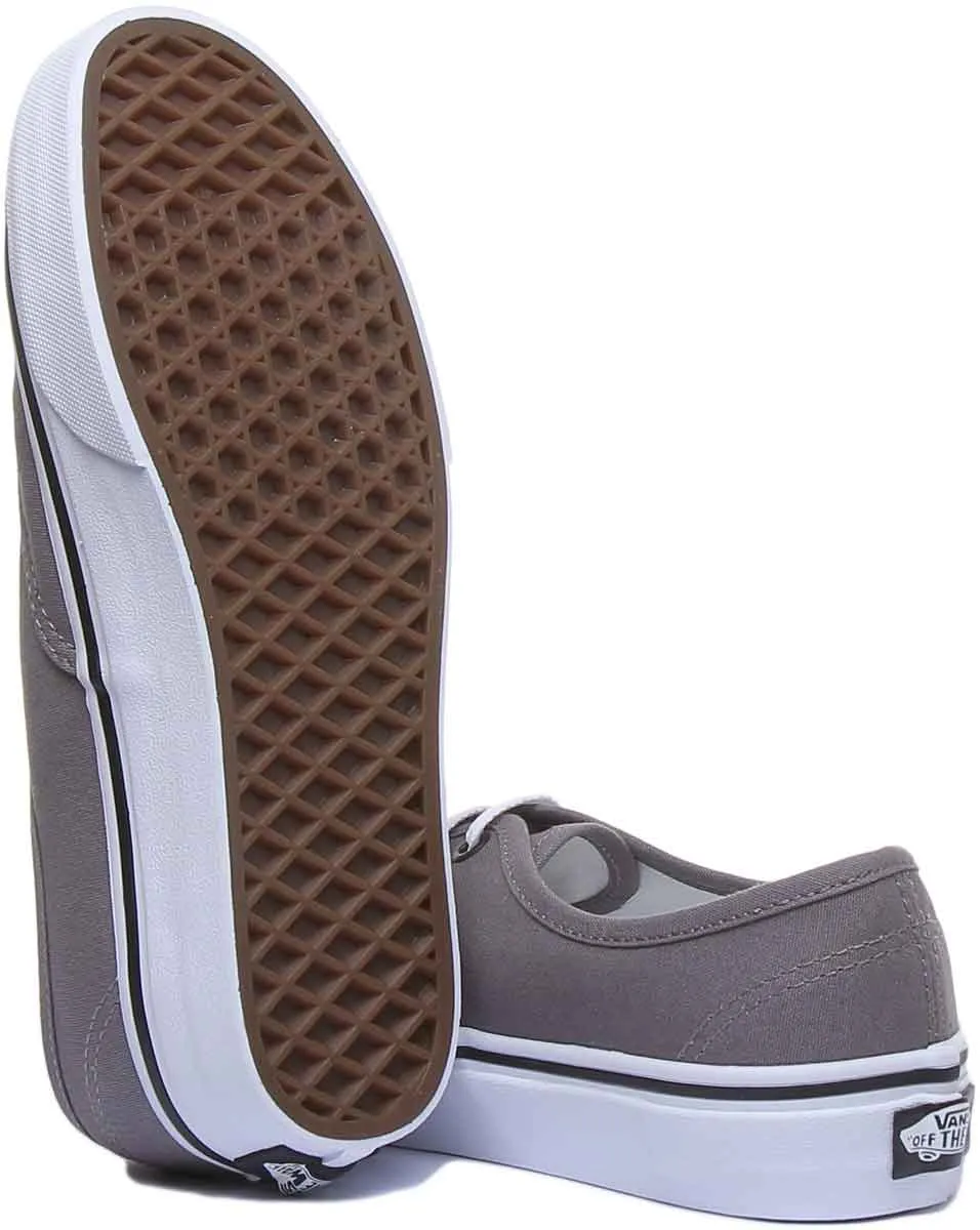 Vans Classic Authentic In Pewter For Women