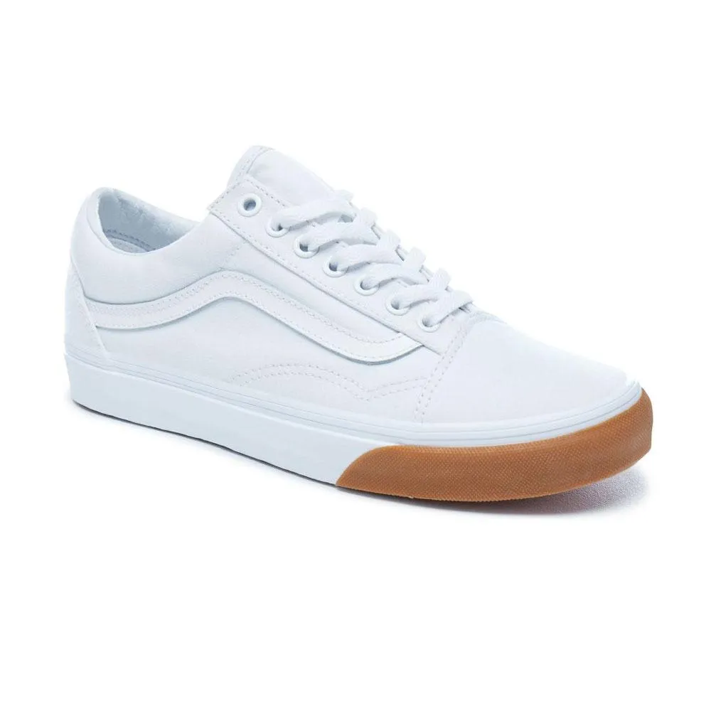 Vans Old Skool Gum Bumper Trainers - White