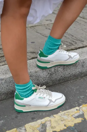 Victoria Green Classic Trainers