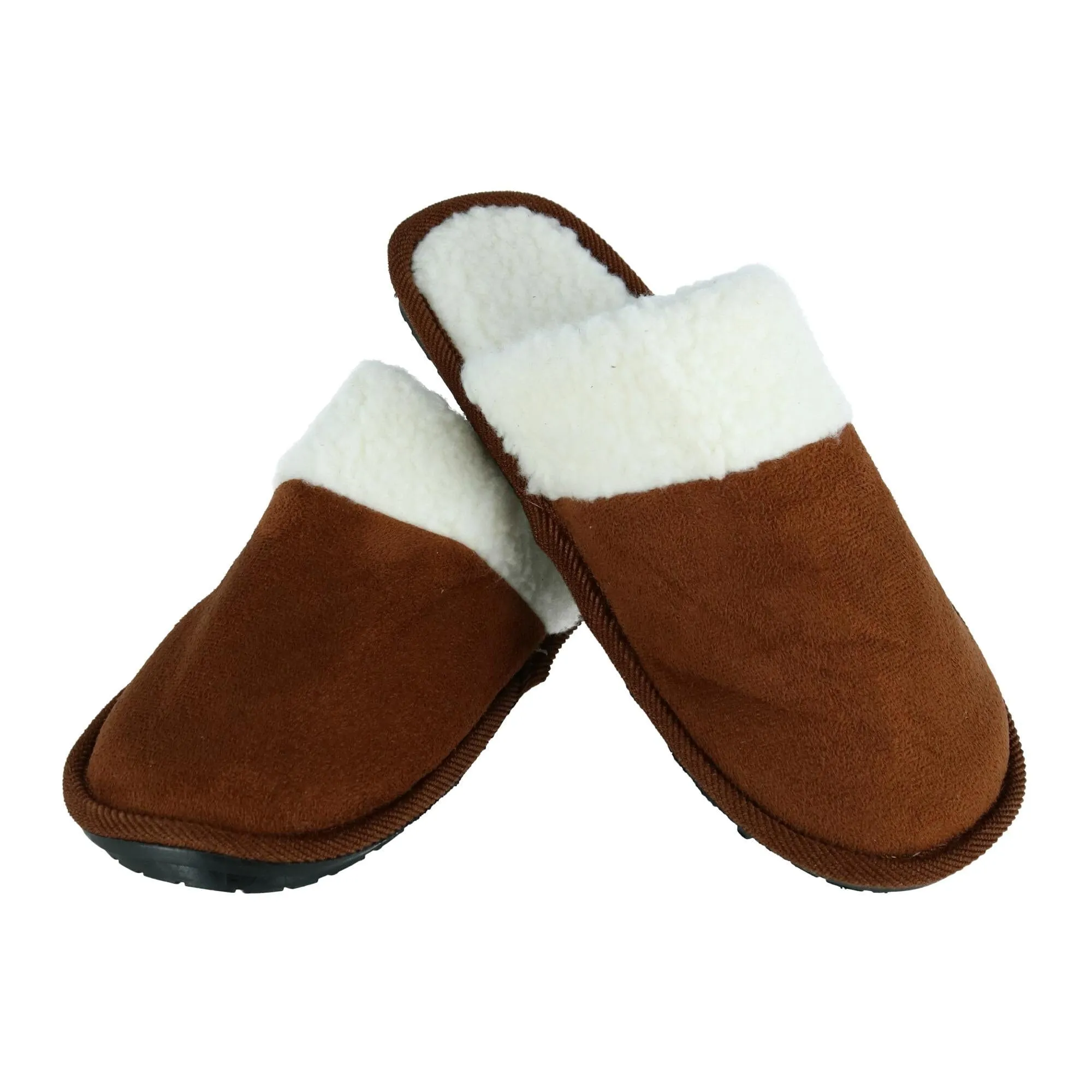 Westend Men's Solid Color Slip on Slippers