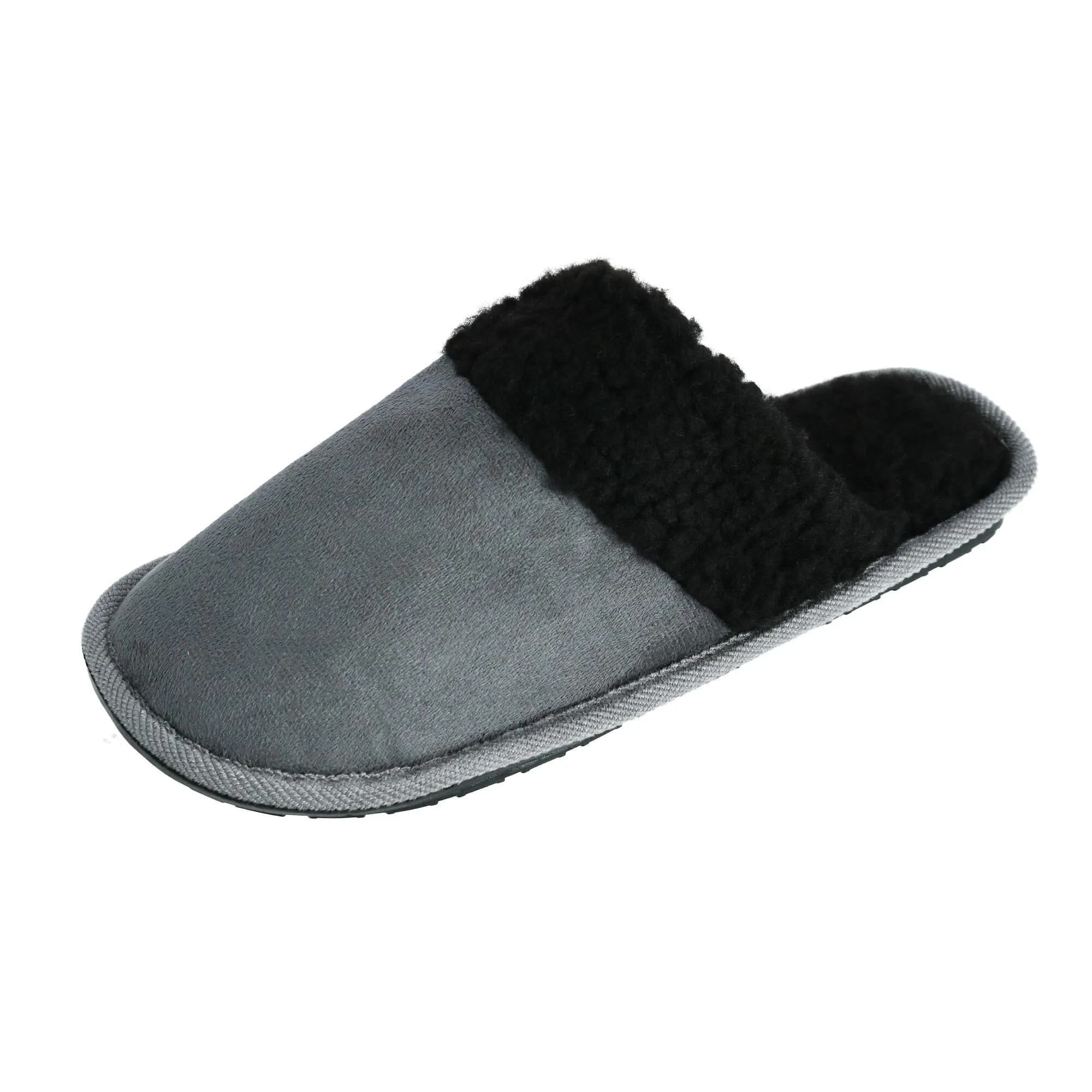 Westend Men's Solid Color Slip on Slippers