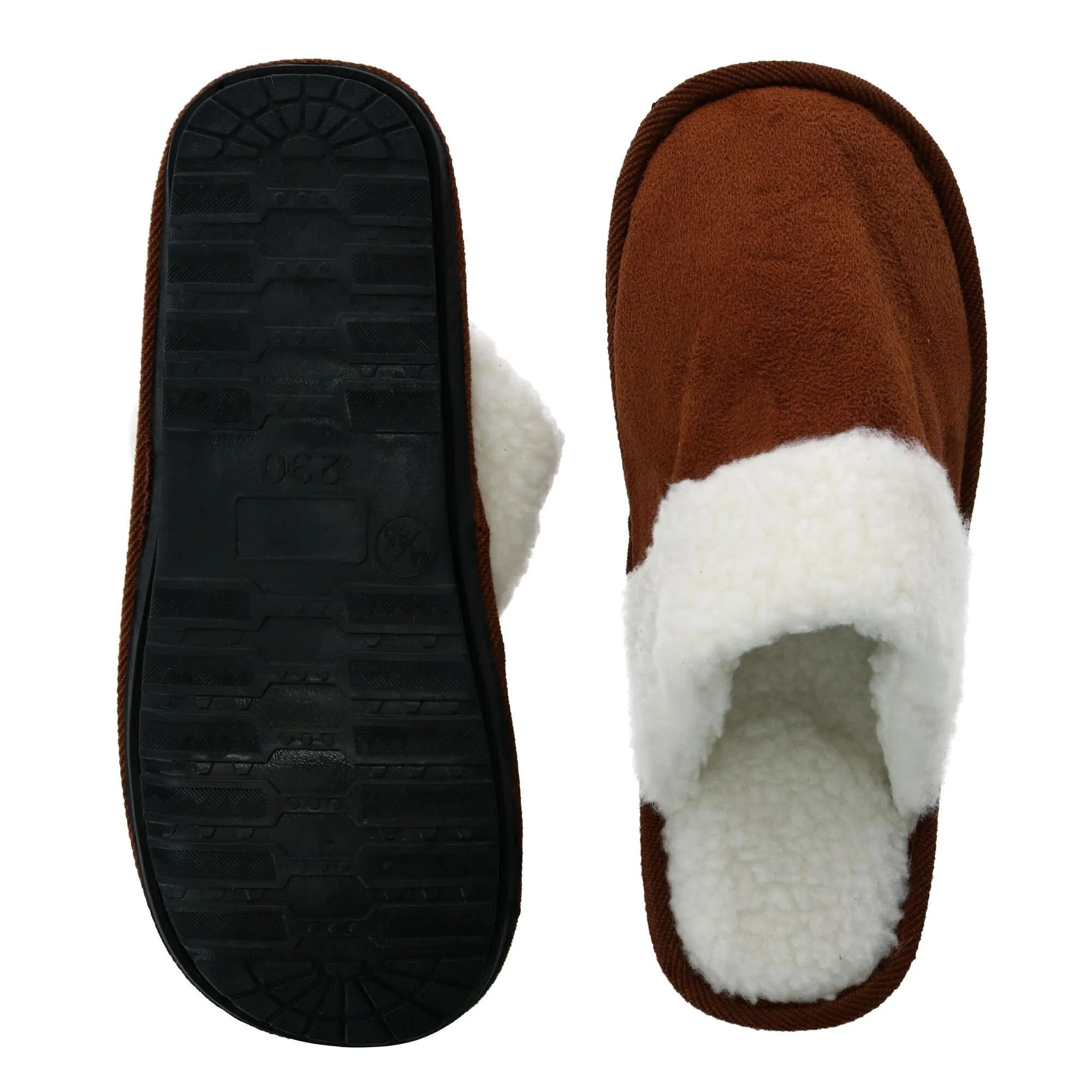 Westend Men's Solid Color Slip on Slippers