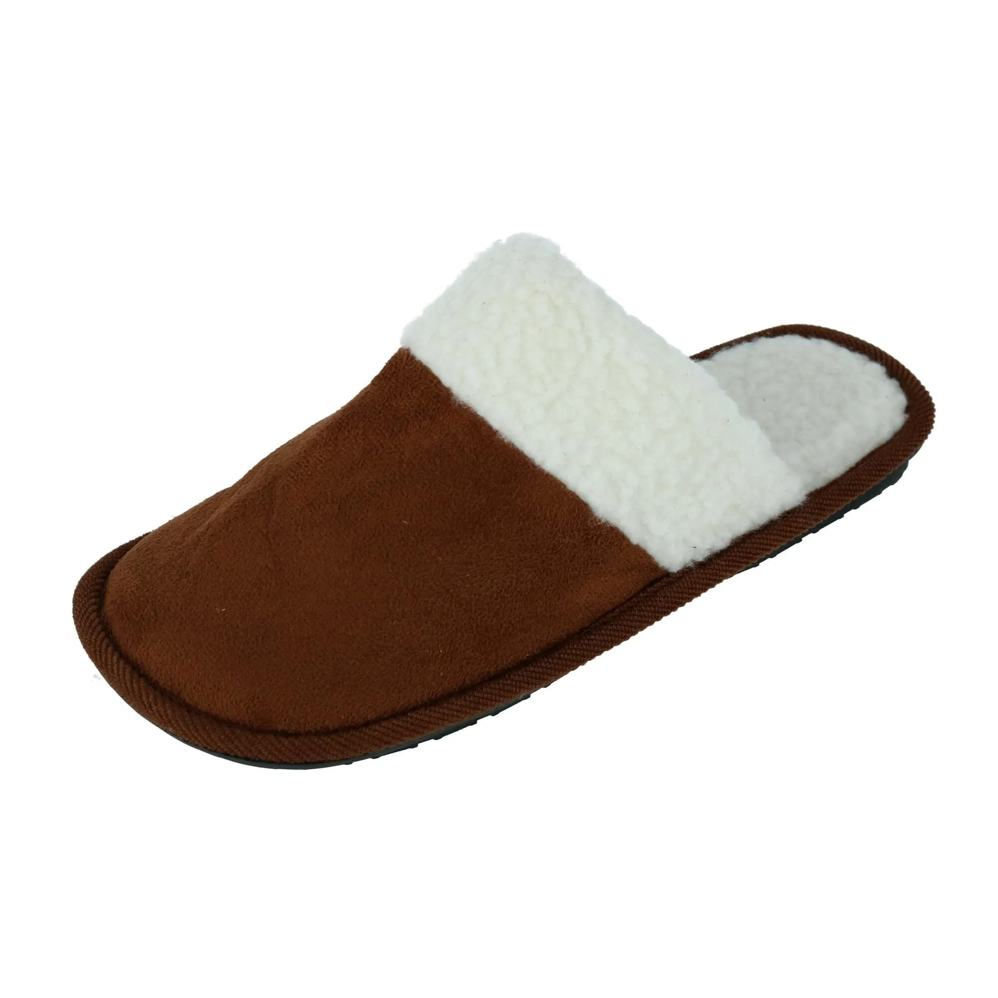 Westend Men's Solid Color Slip on Slippers