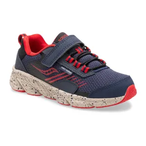 Wind Shield A/C Sneaker - Navy/Red