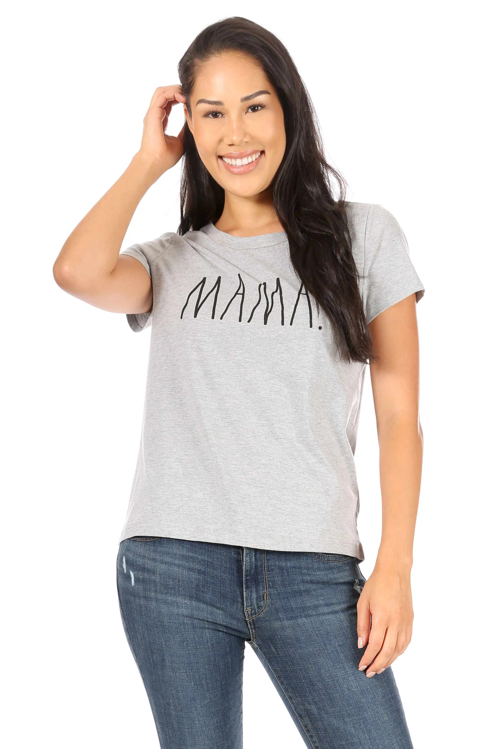 Women's "MAMA" Short Sleeve Icon T-Shirt