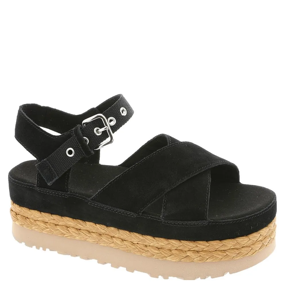 Women's Shoes UGG AUBREY ANKLE Platform Wedges 1152711 BLACK